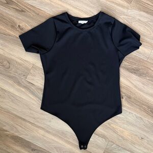 Good American Women’s Sculpting Tee Thong Bodysuit 5 (2XL)